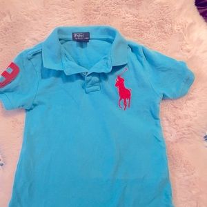 Polo Blue Shirt size 5